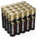 Ansmann Lot de 20 piles alcalines AAA X-Power
