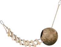 Nobby Kokosnoothuis met ladder 65 cm