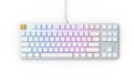 Glorious PC Gaming Race GMMK Compact White Ice Edition - Toetsenbord - Gateron Brown Switches - RGB - US - Wit