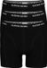 Björn Borg Essential Boxershorts (3-pack) - Heren - Zwart - Katoen Stretch