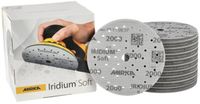 Mirka Iridium Soft Ø 150 mm P600 Klittenband Schuurschijven 20 stuks