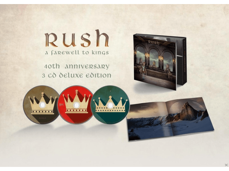Mercury Records Rush - Farewell To Kings 40th Anniversary Deluxe Edition CD