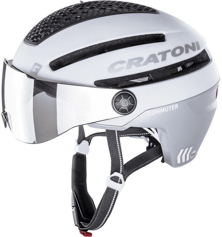 Cratoni Commuter Pedelec Helmet, white matte
