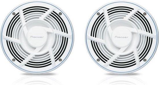 Pioneer TS-MR2040 Marine Speakers - 20cm - 2-weg - 200W - Wit