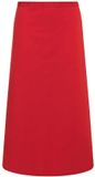 Karlowsky Tablier long polycoton Bistro Basic rouge