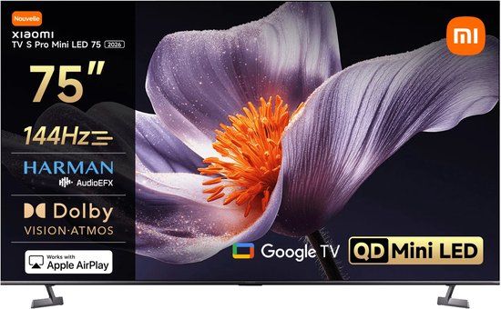 Xiaomi TV S Pro / Mini LED screen / 75 inch / 2026