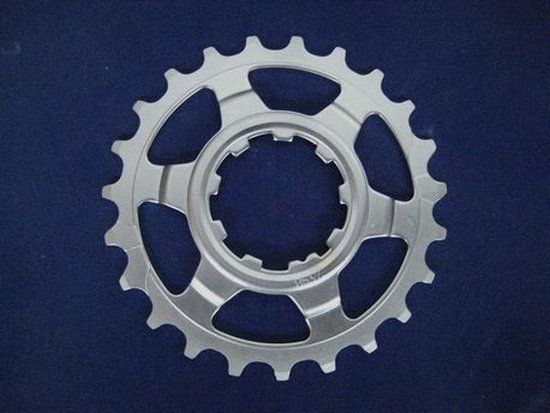 Shimano Krans 23T 10V (laatste) - Zilver - Stadsfiets