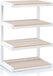 NorStone Esse Hifi Audio Meubel - Eiken - Wit