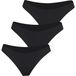 Björn Borg 3P Invisible Slip Schwarz X-Small Damen
