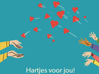 wehkamp wehkamp Digitale Cadeaukaart hartjes voor jou 25 euro