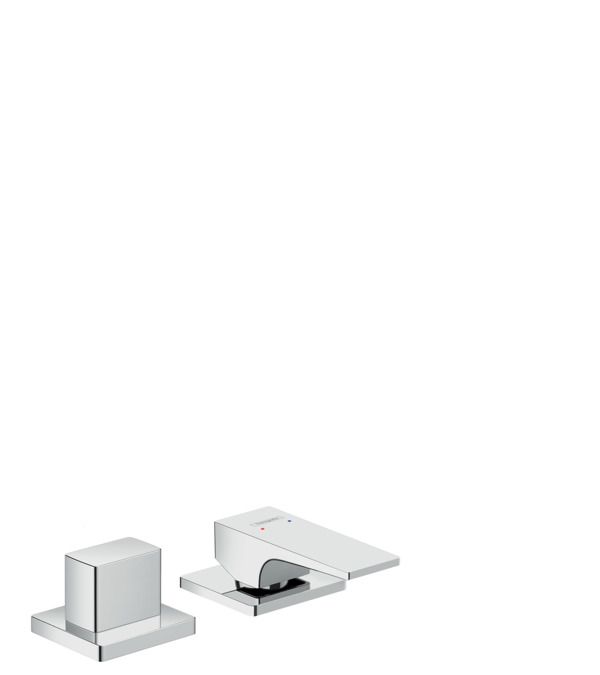 Hansgrohe Metropol douche- en badkraan chroom RVS