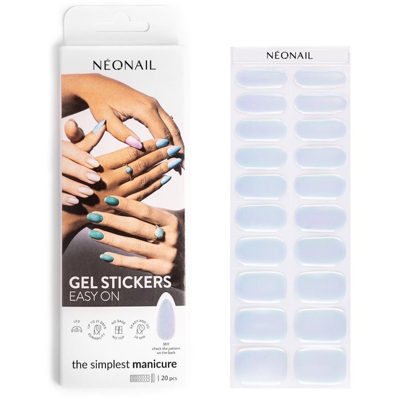 NEONAIL Easy On Gel Stickers M11 20 pz