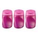 STABILO EASYsharpener 3-in-1 ergonomische puntenslijper met opvangbak, roze, 3 stuks, voor linkshandigen