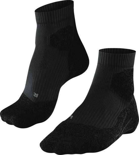 FALKE RU Trail anti-blaar functioneel materiaal hardloopsokken heren zwart - maat 44-45