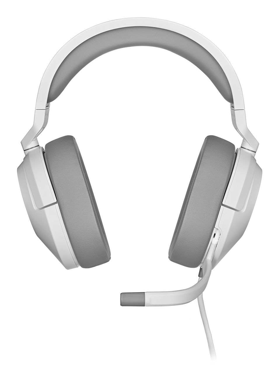 Corsair HS55 SURROUND Gaming Headset - White - Wired