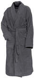 LINNICK Pure Badjas Velours - dark grey - M