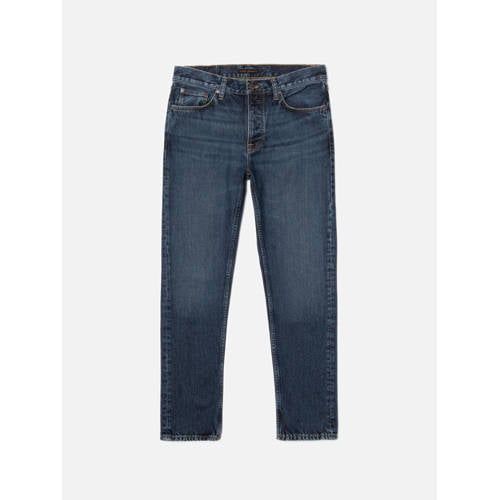 Nudie Jeans Steady Eddy II - Blue Soil - Regular Fit Jeans