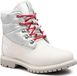 Timberland Damen Stiefel Grau Nubukleder Lammfell wasserdicht TimberDry