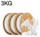 PLA Hyper Speed Mat - PLA filament pour imprimante 3D, 1,75 mm - Vitesse d'impression élevée - Finition mate - Tolérance de ±0,03 mm - Bobine de 3 kg - Blanc