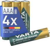 Varta oplaadbare accu Ready2Use AAA 1000 mAh 4-pack