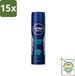 Nivea Men Fresh Ocean Déodorant Spray - 15 x 150 ml
