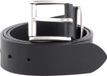 MUSTANG Leren Riem Leather Belt 40mm W85 Black Zwart
