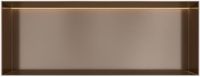 Hotbath &More Inbouwnis - 30 x 80 x 10 cm - Frameless - met LED-verlichting - Tuscan Bronze