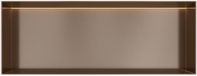 Hotbath &More Inbouwnis - 30 x 80 x 10 cm - Frameless - met LED-verlichting - Tuscan Bronze