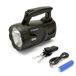 Superheldere oplaadbare LED-spot van 5 W. Krachtige professionele LED-zaklamp met 350 lumen. Bereik: 400 meter, 5 uur licht. IP43 waterdicht. Ideaal voor kamperen, vissen, wandelen en noodgevallen.