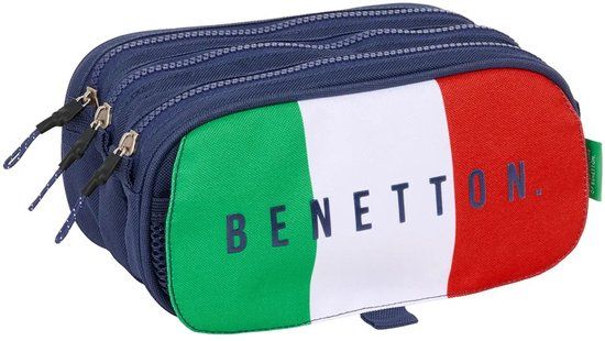 Safta Benetton Flag Etui Blauw Man
