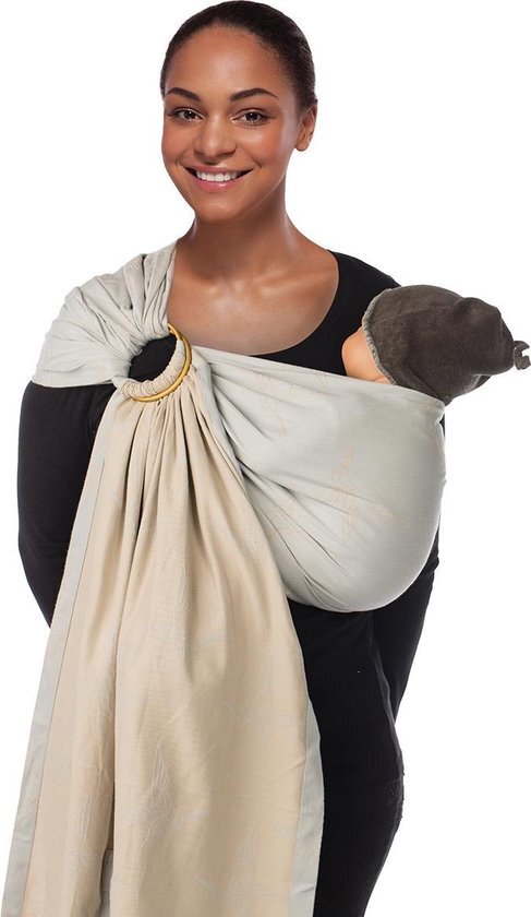 Babylonia BB SLING Draagdoek Baby - One Size - Colibri Grey