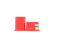 Colourbook Bloom pennenkoker met bureau-plank, 400 pagina's (Hibiscus)