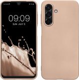 kwmobile telefoonhoesje geschikt voor Samsung Galaxy A26 5G - Back cover in metallic goud