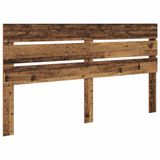 vidaXL Hoofdbord Oud hout Bewerkt hout