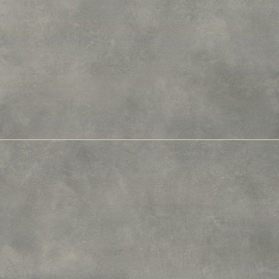 Downtown grijs Vloer-/Wandtegel 60x120 cm Grijs Uni