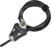 Masterlock Python 8428 - Kabelslot - 18 cm - Zwart