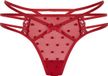 Hunkemöller Dames Lingerie String Melda - Rood - maat M