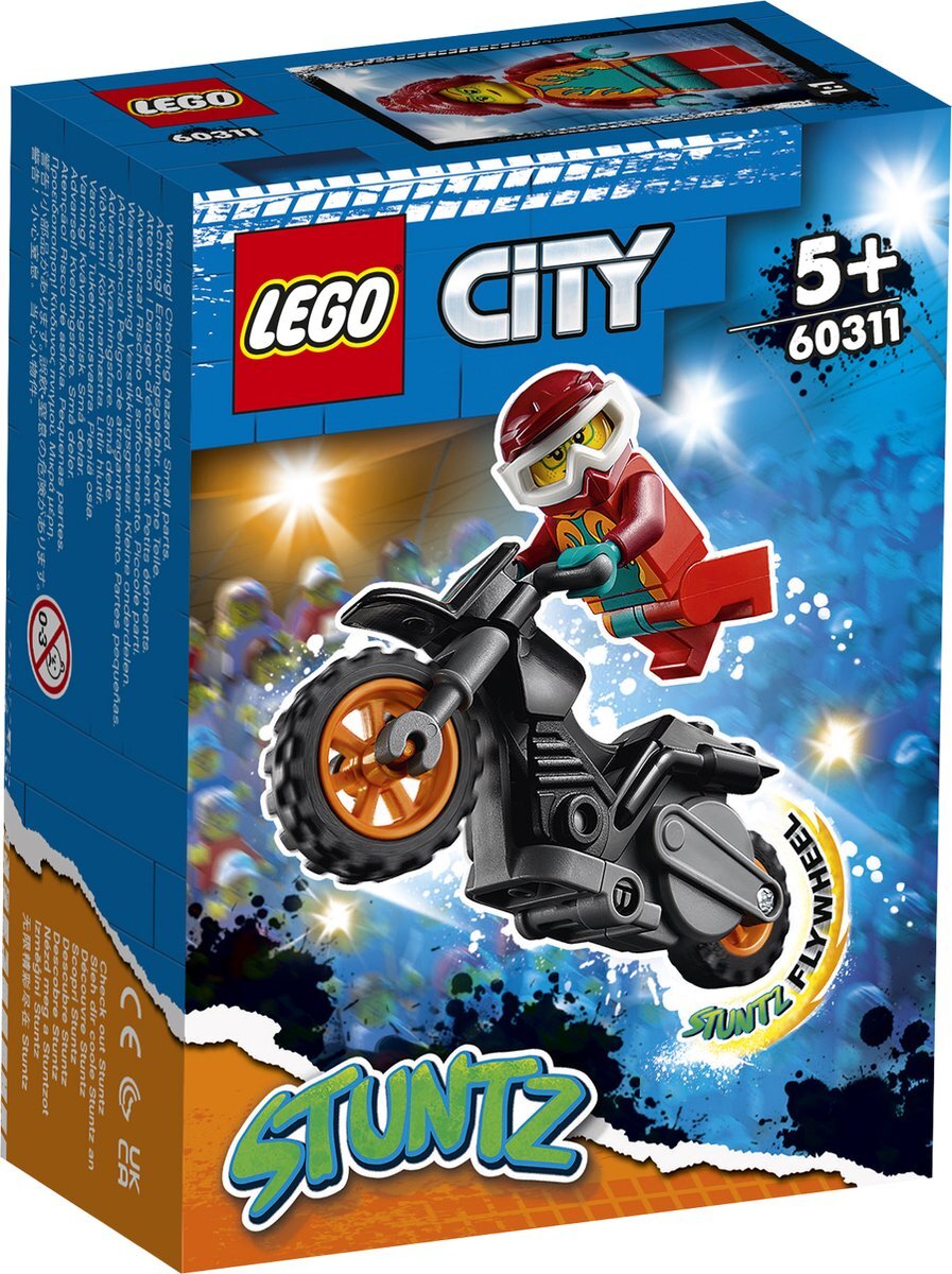 lego City Stuntz Vuur Stuntmotor - 60311