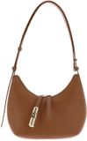 FURLA Goccia Schoudertas Leer Brandy