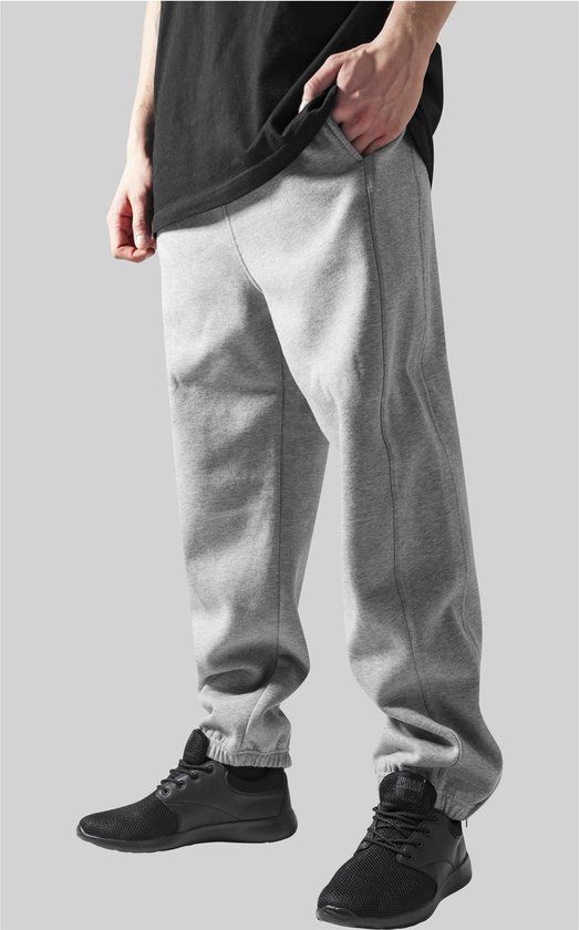 Urban Classics Sweatpants Heren Trainingsbroek - grijs - 3XL