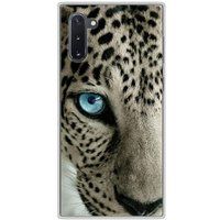 1001 coques Samsung Galaxy Note 10 Oeil de leopard bedrukt siliconen hoesje
