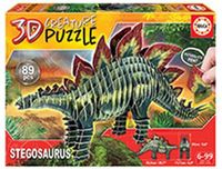Educa Stegosaurus 3D Karton Puzzel voor Kinderen