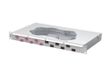 METZ CONNECT 1504577506-F patch paneel 1U OM4 LCD Grijs
