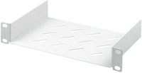 Merkloos Legbord 10 inch - Geperforeerde Staalplaat - Lichtgrijs Staal
