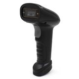 GLOBBALTEC Codigos Barras Scanner, 1D, Fast Speed, 1500 dpi, USB, met houders