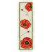 Permin Kruissteek Borduurset Bladwijzer Klaprozen 7 x 22 cm