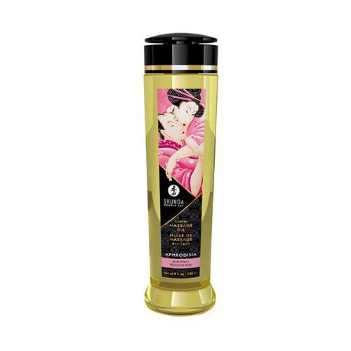 Shunga Erotic Massage Oil Aphrodisia Roses > Erotische massage olie Aphrodisia Rozenblaadjes