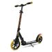 SereneLife Trottinette de ville stable, réglable en hauteur, pliable, avec sangle de transport, support et frein à pédale, pour enfants et adultes jusqu'à 100 kg, léopard