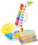Leap Frog Saxophone musical coloré pour enfants anglais transparent