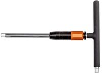 Bahco 3/8'' T-sleutel met roterende aluminium houder Zilver